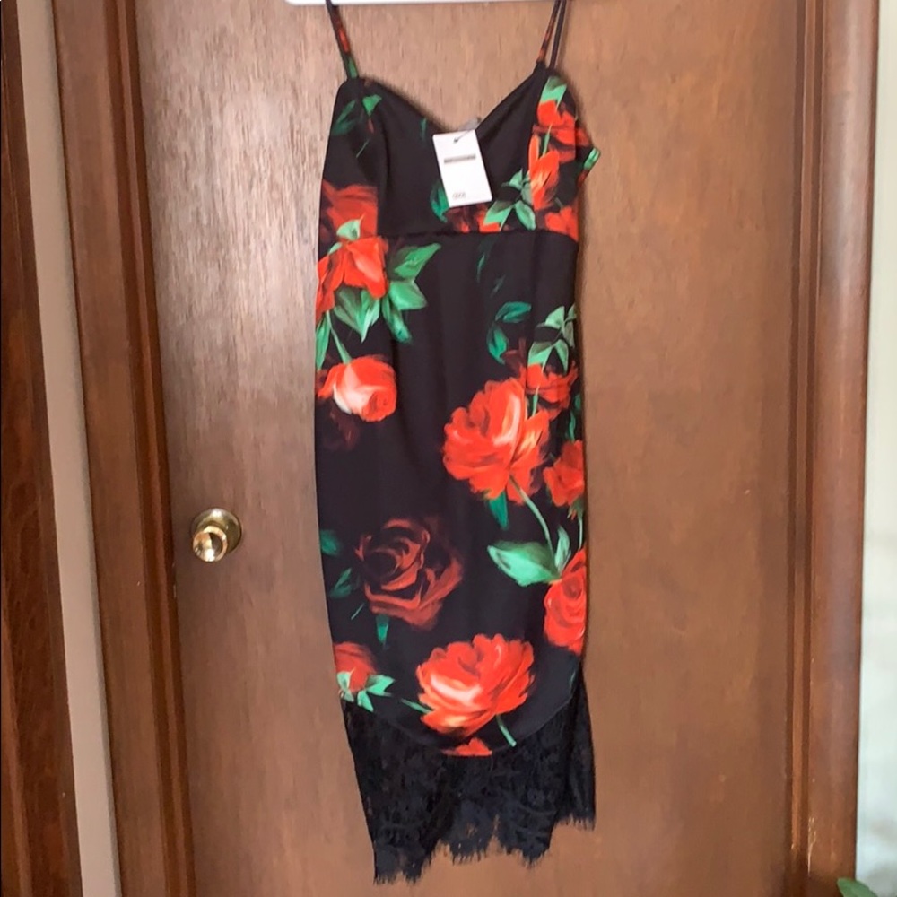 ASOS Maternity Lace/Rose Dress